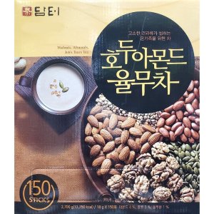 온가족 고소한 견과류 호두 아몬드 율무차 18g 150입
