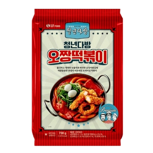청년다방 오짱떡볶이 성분 분석