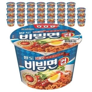 팔도 비빔면컵 비빔면 컵라면 사발면 115g 32개입