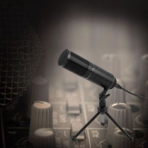 USB 마이크 방송용 녹음 레코딩 스탠드 마이크 1.8m 유에스비