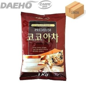 대호 코코아차 1kg x 12개 / 핫쵸코 자판기용 코코아분말 핫초코...