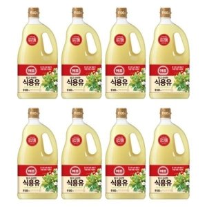 해표 식용유 1.5LX8/식용유/콩기름