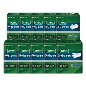 P디펜드 안심 깔개매트 10개입 X10