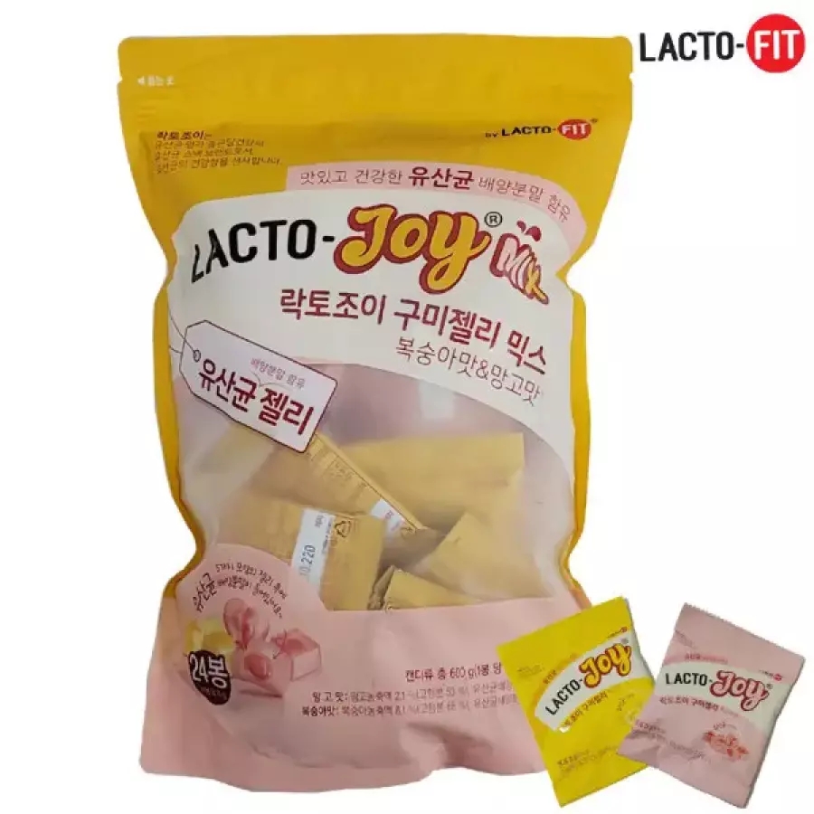 종근당건강 락토조이 구미젤리 믹스 600g 락토핏 유산균 젤리 코스트코