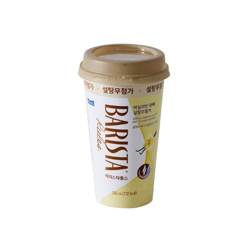 바리스타룰스 설탕 무첨가 바닐라빈 라떼