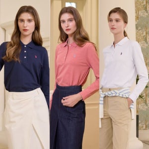 USPA 25년 신상 카라 티셔츠 3종 [여성]