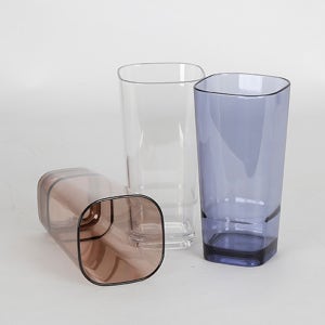 JS PC 사각컵 LC20 600ml 피시컵[PC사각컵]