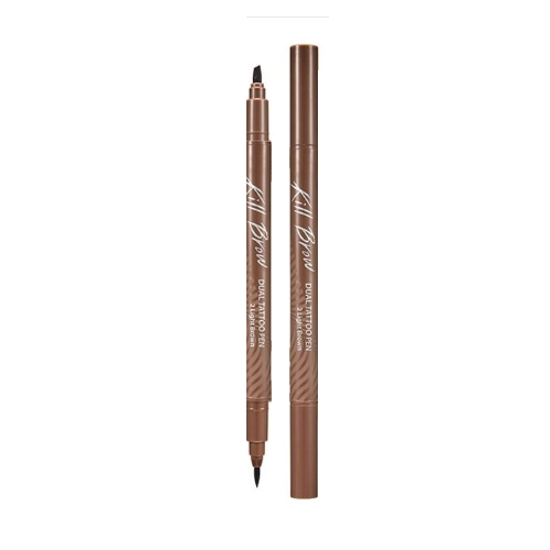 클리오 킬 브로우 듀얼 타투 펜 라이트 브라운