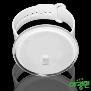 주문제작 원격조종 LED 왕원반 팔찌
