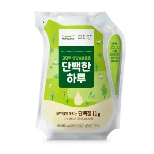 <b>풀무원</b> 단백한 하루 헬스용 <b>운동</b>후 부모님 180ml 18개