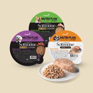 동원 뉴트리플랜 소프트뮨 화식 100g (2종 콤보) x 18개 + 뉴트리플랜 소프트뮨 닭가슴살 18개