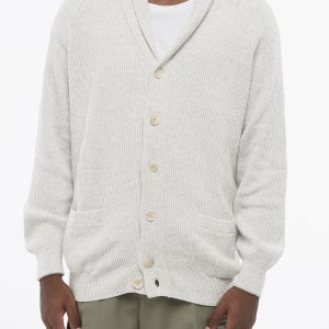 브루넬로쿠치넬리 린넨 혼합 패치 포켓 가디건 Linen Blend Cardigan with Patch Pockets 693472 141019582