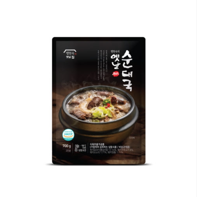 삼미식품 팽현숙 옛날 순대국