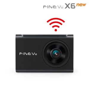 [5월 특가] 파인뷰 X6 NEW 와이파이 GPS 차량용 블랙박스 2채널 FHD 초저전력 2배저장 초고속 5GHz WIFI 연동 ADAS AI고온차단