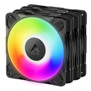 ARCTIC P12 Pro ARGB (3팩, 블랙)