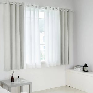 퍼펙트다크 빛차단 100% 암막+무지 속지 창문커튼 4장