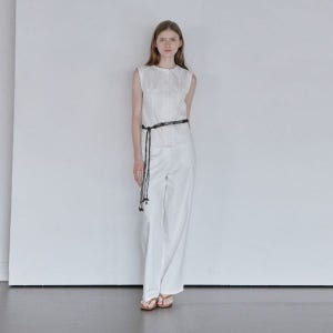 [프라이하잇] STRIPE COTTON WIDE PANTS (WHITE)_HI-25RSU0203