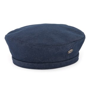 언더컨트롤 UC / OVER FIT BERET / DENIM BL