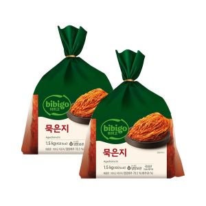 하프클럽/CJ제일제당비비고 묵은지1.5kg x2개