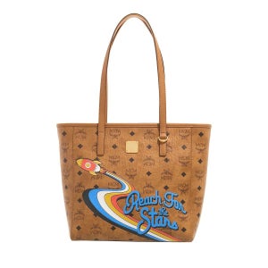 엠씨엠 비세토스 쇼퍼 스몰 코냑 토트백 쇼퍼백 Visetos Shopper Small Cognac A0642861