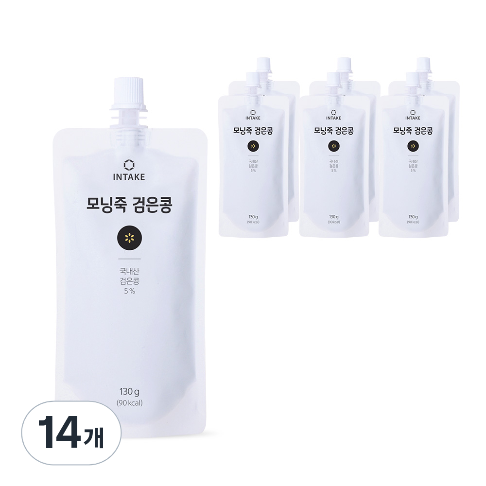 인테이크 모닝죽 검은콩 성분 분석
