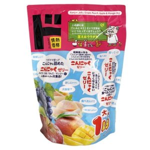[무료배송] 저칼로리 간식 일본 돈키호테 메가 곤약젤리 4종 약 62개입