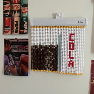 비즈발 완제품/레트로 버거 세트 - 콜라, 로로잠