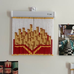 비즈발 완제품/레트로 버거 세트 - 감자튀김, 로로잠