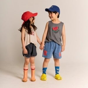 [바로배송] 여름A 40% 세일 BO BN4부데님팬츠(청), 여아 유아 키즈 여자 아이옷, 7호 가능