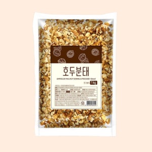대두식품 호두분태 1kg 호두과자 반태