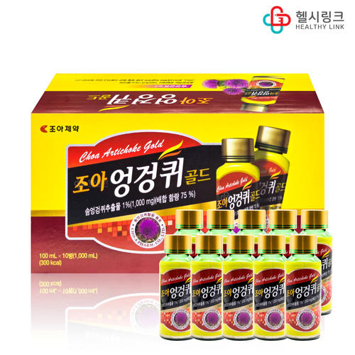 조아 <b>엉겅퀴</b>골드 100ml 조아제약 솜<b>엉겅퀴</b><b>추출물</b> 선물 병음료