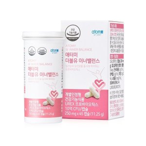 애터미 더블유 이너밸런스 45캡슐 45일분 유산균