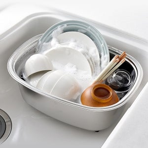 일본 무광 스텐 설거지통 (기본형) / H5299