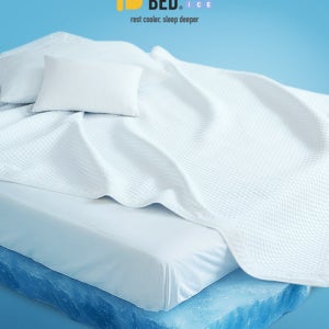 [포켓베드] 포켓 아이스 베드 퀸 사이즈 여름 냉감패드 쿨링감 국내 상위 10% 열대야 탈출