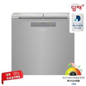 딤채 위니아 딤채 1등급 221L 2도어 뚜껑형 김치냉장고 EDL22KBWRS