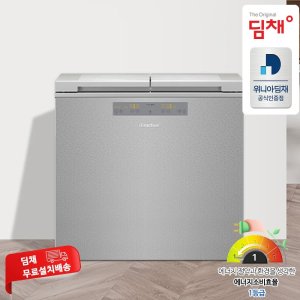 딤채 위니아 딤채 1등급 김치냉장고 뚜껑형 221L 2도어 EDL22KBWRS