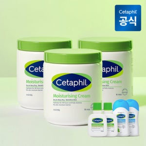 세타필 모이스춰라이징 크림 550g 3개+로션 29ml 2개+바디워시 50ml 2개