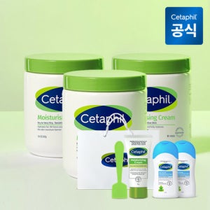세타필 모이스춰라이징 크림 550g 3개+크림 50g+바디워시 50ml 2개+스파츌라