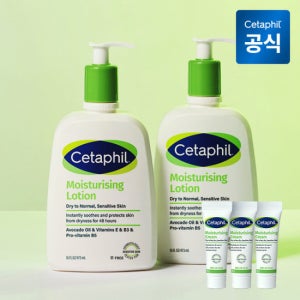 세타필 모이스춰라이징 로션 473ml 2개+크림 10g 3개