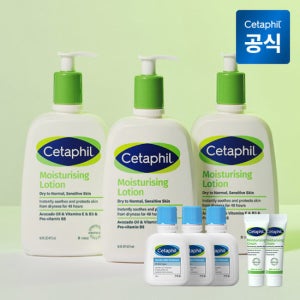세타필 모이스춰라이징 바디로션 473ml 2개+젤클렌저 29ml 3개+크림 10g 2개