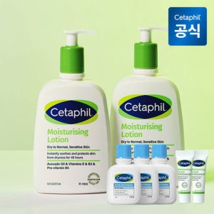 [5%더블쿠폰]세타필 모이스춰라이징 바디로션 473ml 2개+젤클렌저 29ml 3개+크림 10g 2개