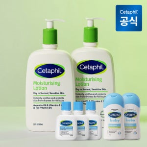 세타필 모이스춰라이징 로션 591ml 2개+클렌저 29ml 3개+로션 50ml 2개