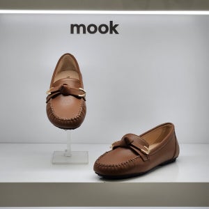 무크 여성 리본 디테일 캐주얼 봉합 단화 422207 GM HPID2SD 모다아울렛 천안아산점