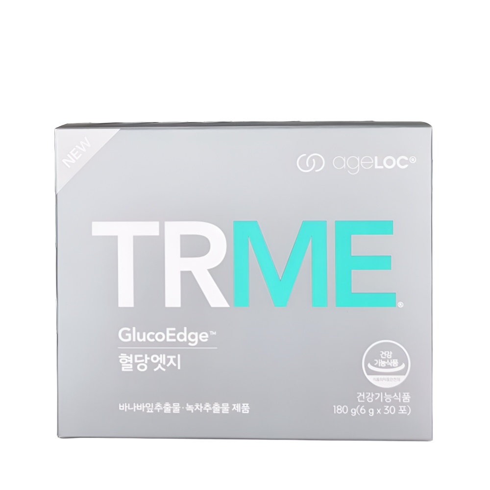 <b>뉴스킨 혈당</b>엣지 혈당케어 체지방감소 티알미 TRME 30포  1개  180g