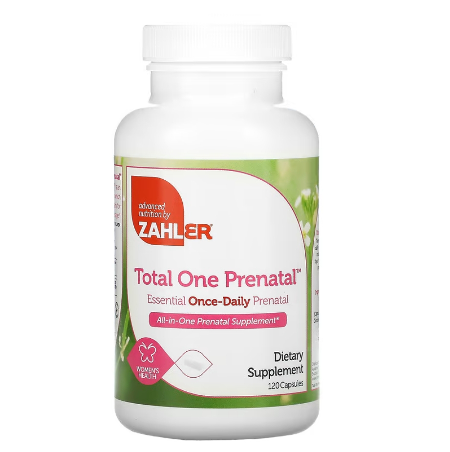 잘러 임신 여성 임산부 멀티비타민 종합비타민 120캡슐 종비 필수 영양 비오틴 엽산 철분 마그네슘 아연  1개