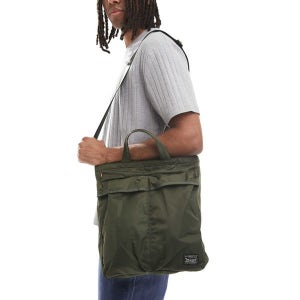 리바이스 미션 베이 캔버스 토트백 올리브 그린 남성 208030159