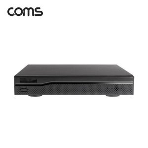 [에이치플러스몰] Coms 8채널 NVR CCTV 녹화기 PoE 지원 H.265 FULL HD