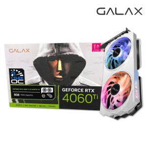 갤럭시 GALAX 지포스 RTX 4060 Ti EX WHITE OC V2 D6 8GB
