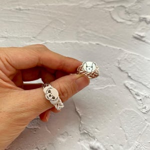 매듭 실버링(나만의 펫링), 앤로펫 nLopet