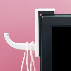 헤드셋거치대 책상모서리 코너 사무실 옷걸이 행거 헤드셋거치대 헤드셋걸이 헤드폰걸이